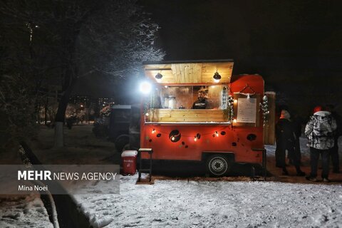 زیبایی تبریز با اولین برف زمستانه