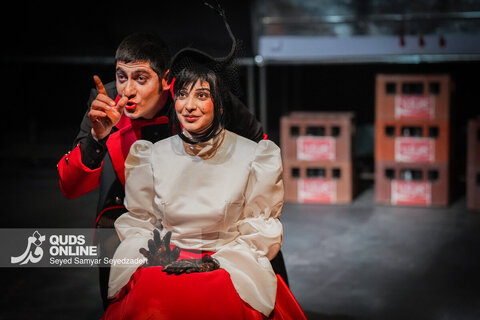 گزارش تصویری | اجرای نمایش کالیگولا - پردیس مستقل مشهد