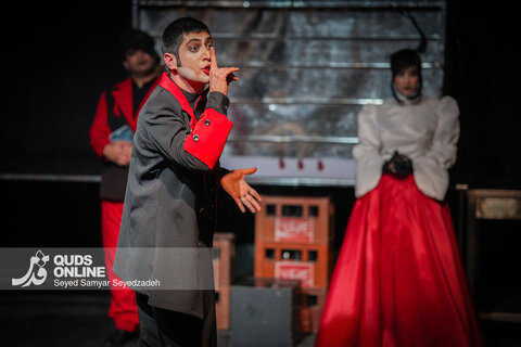 گزارش تصویری | اجرای نمایش کالیگولا - پردیس مستقل مشهد