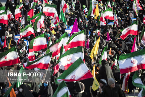 مراسم گرامیداشت حماسه ۹ دی - تهران