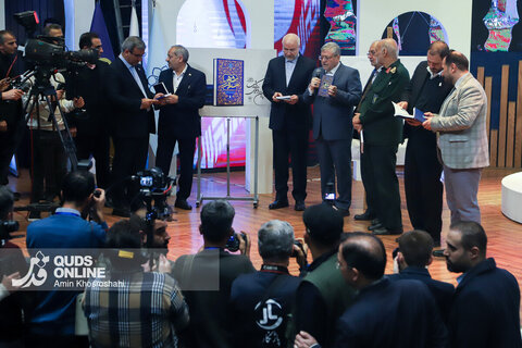 گزارش تصویری |  سومین دوره اهدای نشان مشهدالرضا (ع)