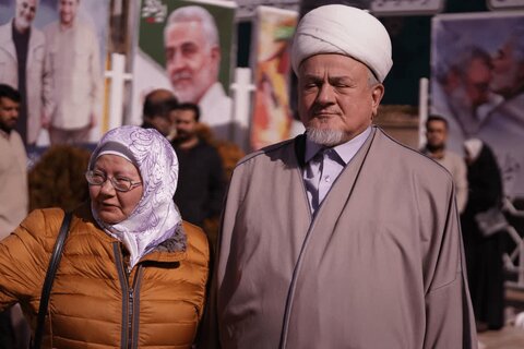 زائران روسی شهید سلیمانی در کرمان 