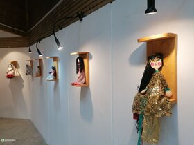 نمایشگاه عروسک‌های بومی و محلی در کانون برپا شد