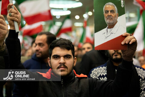 گزارش تصویری | مراسم ششمین سالگرد شهادت سردار سپهبد قاسم سلیمانی