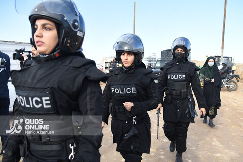 مانور تمام عیار ترکیبی زلزله در مشهد