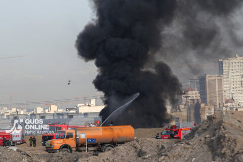 گزارش تصویری | مانور زلزله در مشهد
