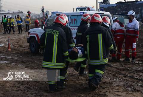 گزارش تصویری | مانور زلزله در مشهد