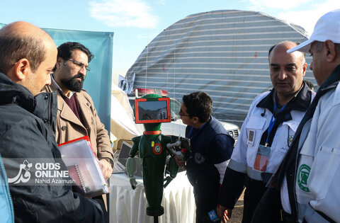 گزارش تصویری | مانور زلزله در مشهد