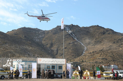 گزارش تصویری | مانور زلزله در مشهد