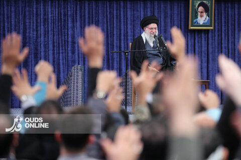 دیدار خانواده‌های شهیدان جنگ ۱۲ روزه با رهبر انقلاب