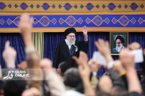 دیدار خانواده‌های شهیدان جنگ ۱۲ روزه با رهبر انقلاب