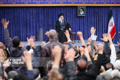 دیدار خانواده‌های شهیدان جنگ ۱۲ روزه با رهبر انقلاب