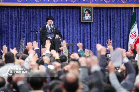 دیدار خانواده‌های شهیدان جنگ ۱۲ روزه با رهبر انقلاب