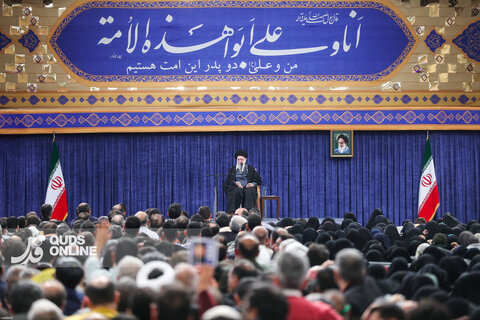 دیدار خانواده‌های شهیدان جنگ ۱۲ روزه با رهبر انقلاب