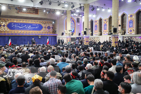 دیدار خانواده‌های شهیدان جنگ ۱۲ روزه با رهبر انقلاب