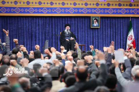 دیدار خانواده‌های شهیدان جنگ ۱۲ روزه با رهبر انقلاب