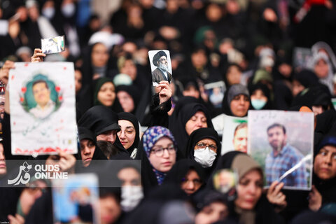 دیدار خانواده‌های شهیدان جنگ ۱۲ روزه با رهبر انقلاب