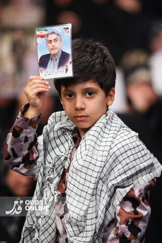 دیدار خانواده‌های شهیدان جنگ ۱۲ روزه با رهبر انقلاب