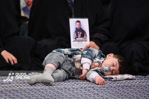 دیدار خانواده‌های شهیدان جنگ ۱۲ روزه با رهبر انقلاب