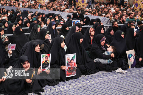 دیدار خانواده‌های شهیدان جنگ ۱۲ روزه با رهبر انقلاب