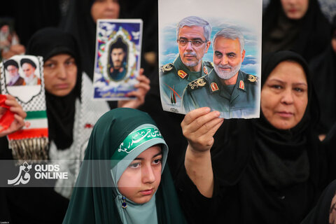 دیدار خانواده‌های شهیدان جنگ ۱۲ روزه با رهبر انقلاب