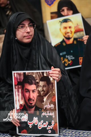 دیدار خانواده‌های شهیدان جنگ ۱۲ روزه با رهبر انقلاب