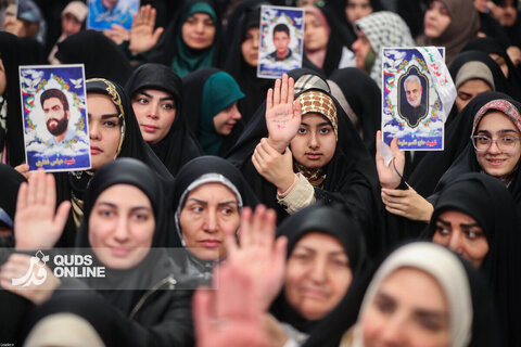 دیدار خانواده‌های شهیدان جنگ ۱۲ روزه با رهبر انقلاب