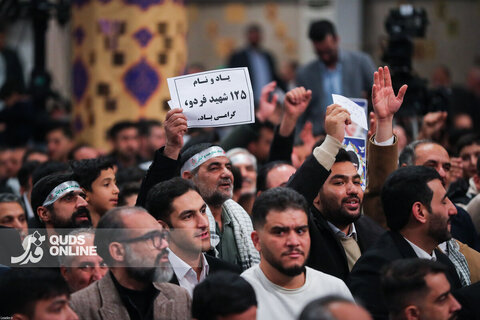 دیدار خانواده‌های شهیدان جنگ ۱۲ روزه با رهبر انقلاب