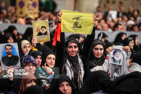 دیدار خانواده‌های شهیدان جنگ ۱۲ روزه با رهبر انقلاب