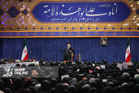 دیدار خانواده‌های شهیدان جنگ ۱۲ روزه با رهبر انقلاب