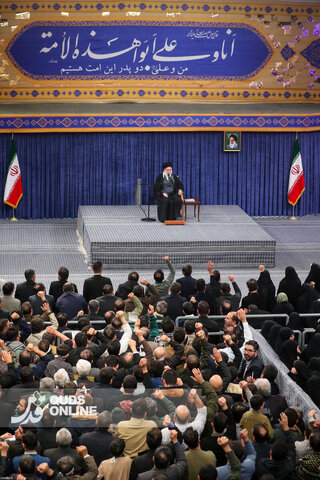 دیدار خانواده‌های شهیدان جنگ ۱۲ روزه با رهبر انقلاب