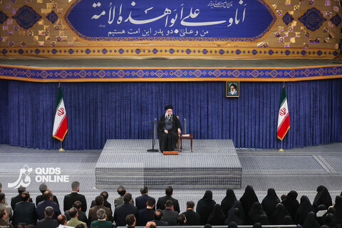 دیدار خانواده‌های شهیدان جنگ ۱۲ روزه با رهبر انقلاب