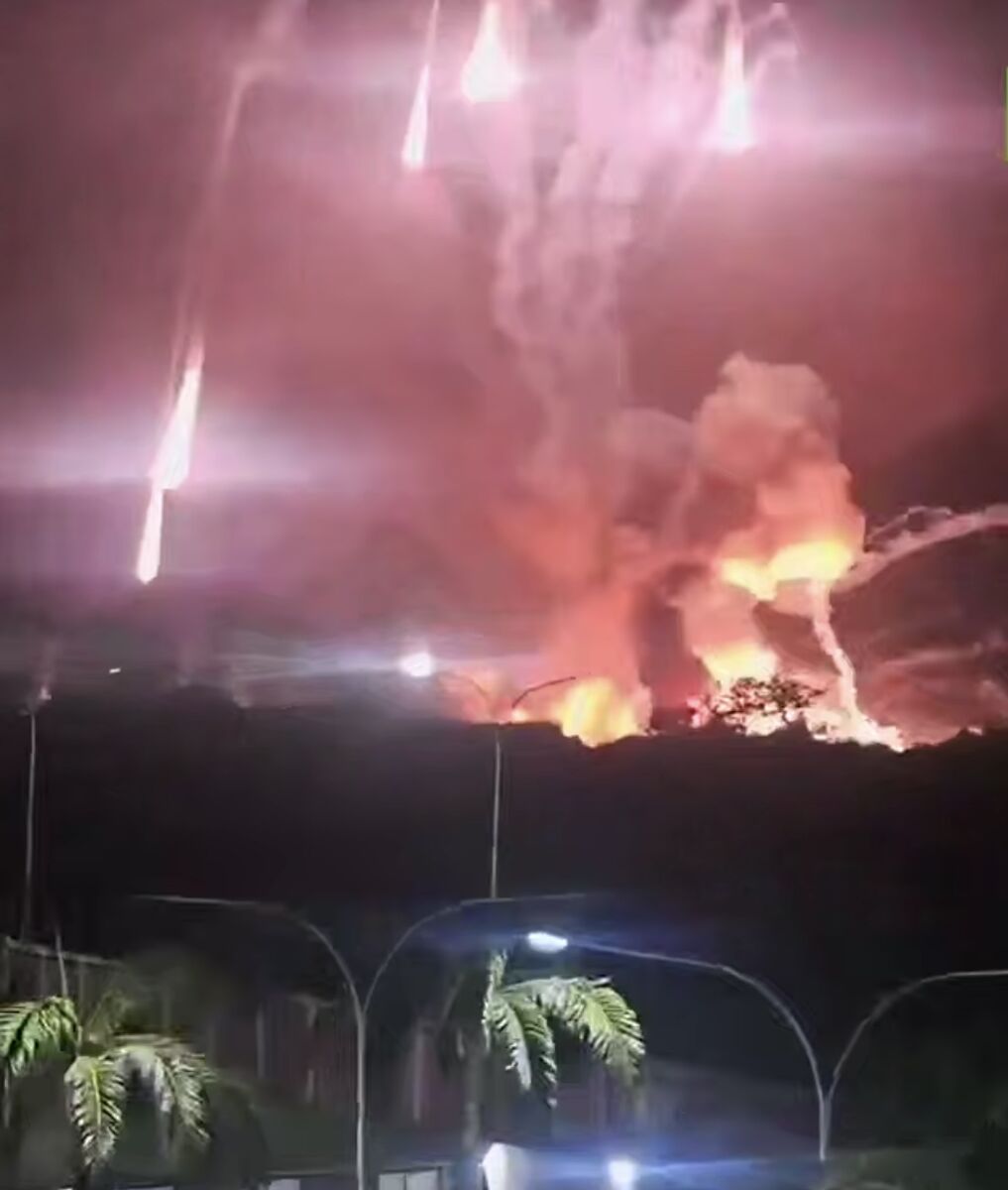 فیلم | انفجار در چندین نقطه نظامی ونزوئلا