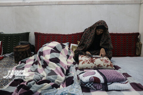 گزارش تصویری | مراسم معنوی اعتکاف در مشهد