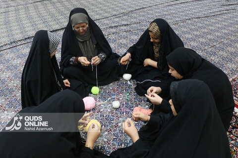 گزارش تصویری | مراسم معنوی اعتکاف در مشهد