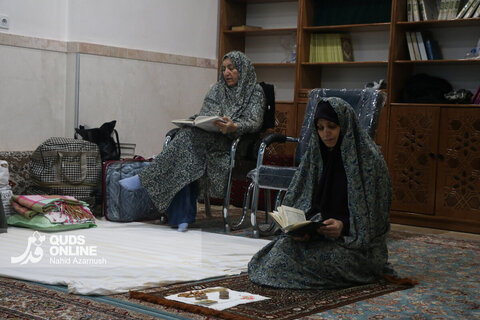 گزارش تصویری | مراسم معنوی اعتکاف در مشهد