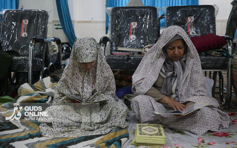 گزارش تصویری | مراسم معنوی اعتکاف در مشهد