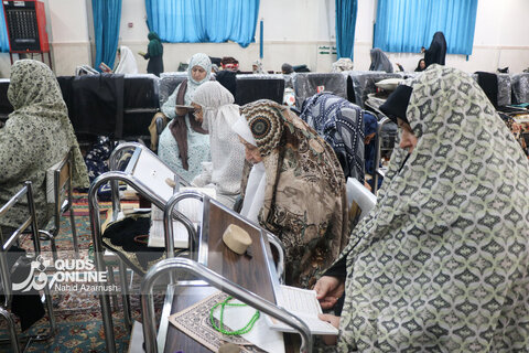 گزارش تصویری | مراسم معنوی اعتکاف در مشهد