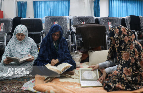 گزارش تصویری | مراسم معنوی اعتکاف در مشهد