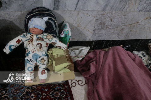 گزارش تصویری | مراسم معنوی اعتکاف در مشهد