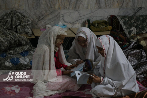 گزارش تصویری | مراسم معنوی اعتکاف در مشهد