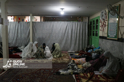 گزارش تصویری | مراسم معنوی اعتکاف در مشهد