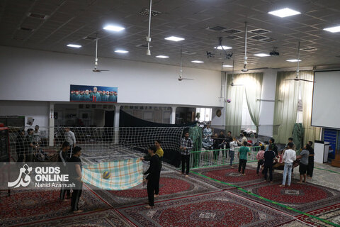 گزارش تصویری | مراسم معنوی اعتکاف در مشهد