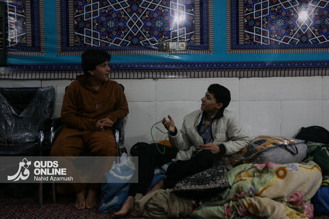 گزارش تصویری | مراسم معنوی اعتکاف در مشهد