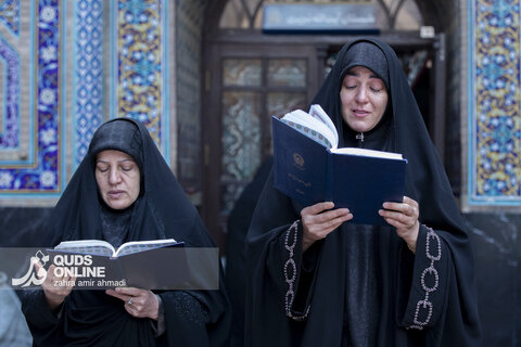 مراسم معنوی اعتکاف در مسجد گوهرشاد