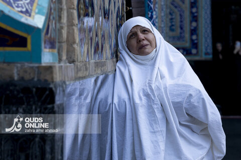 مراسم معنوی اعتکاف در مسجد گوهرشاد