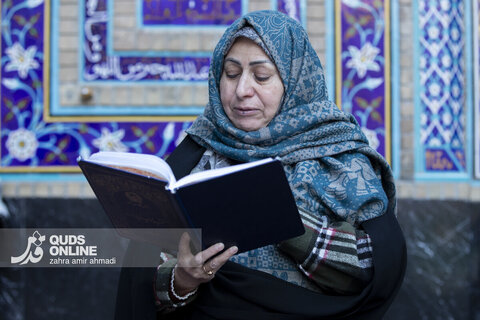 مراسم معنوی اعتکاف در مسجد گوهرشاد