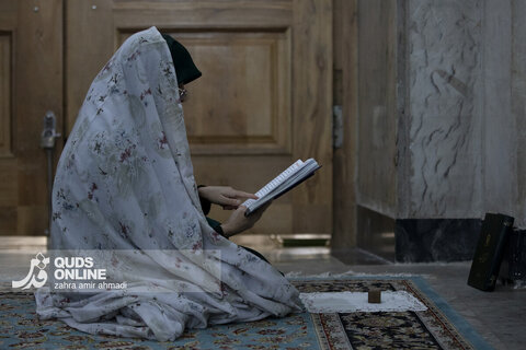 مراسم معنوی اعتکاف در مسجد گوهرشاد