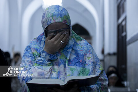 مراسم معنوی اعتکاف در مسجد گوهرشاد