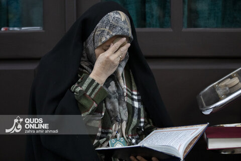 مراسم معنوی اعتکاف در مسجد گوهرشاد